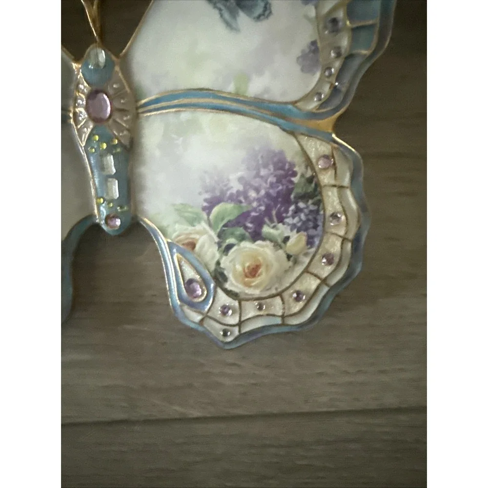 Lena Liu Jewels of Nature WINGED JEWELS Butterfly Wall Plaque Bradford Xchg 2006